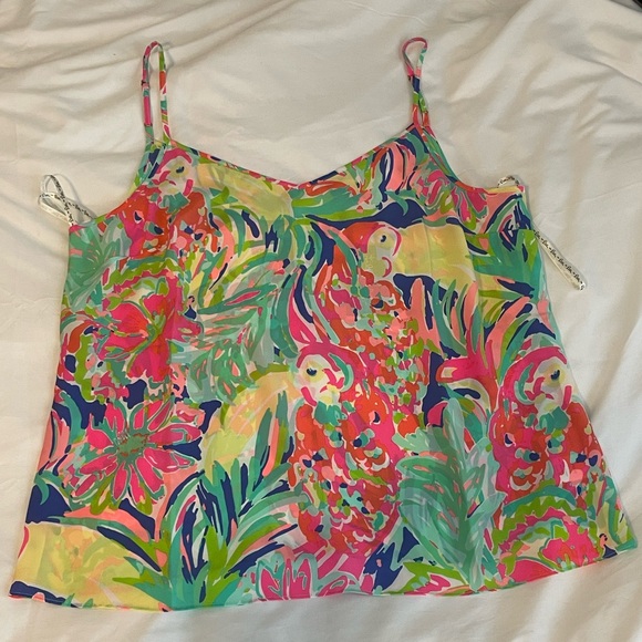 Lilly Pulitzer Zoe Top in Casa Banana (NWT) - Picture 6 of 10